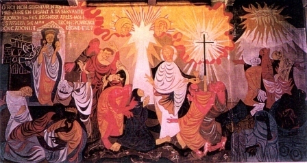 Les fresques de l'église Saint-Jacques de Montrouge