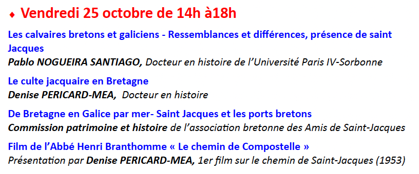 Quimper 25-26 octobre 2024, les Patrimoniales de l'IRJ